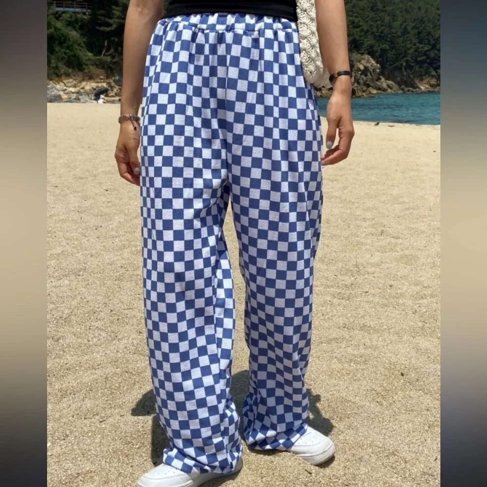 RARE Holiday The Label By Emma Mulholland | Pyjama Check Pant Set | Small